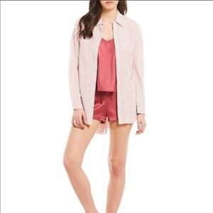 sam edelman zephyr striped sleep shirt